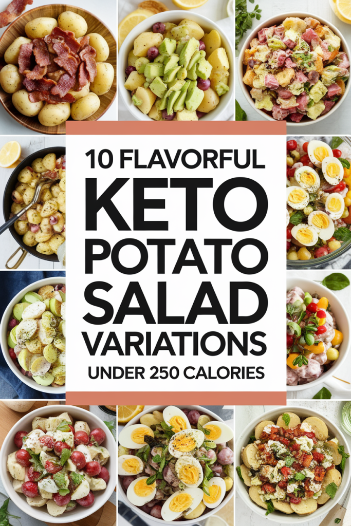 Flavorful Keto Potato Salad Variations