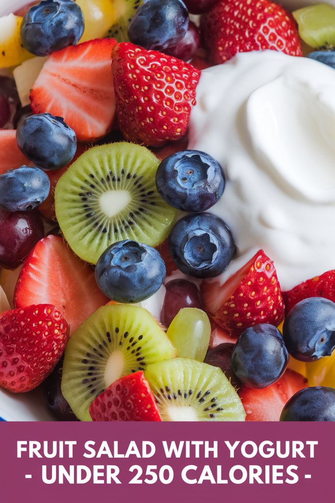 Fruit Salad with Yogurt