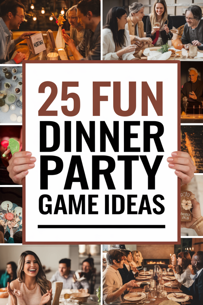 Fun Dinner Party Game Ideas