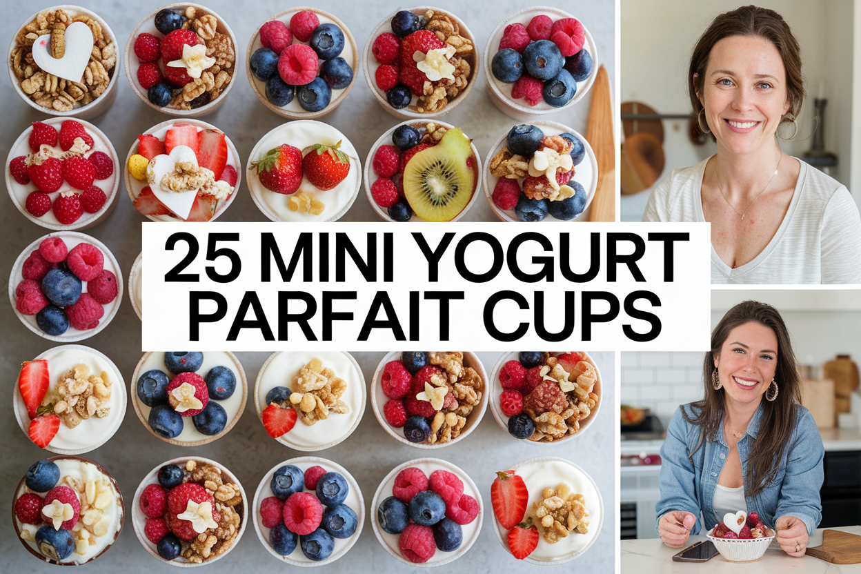 Mini Yogurt Parfait Cups