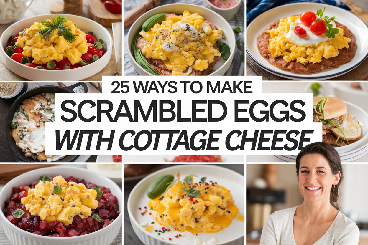 Scrambled Egg Recipes with Cottage Cheese