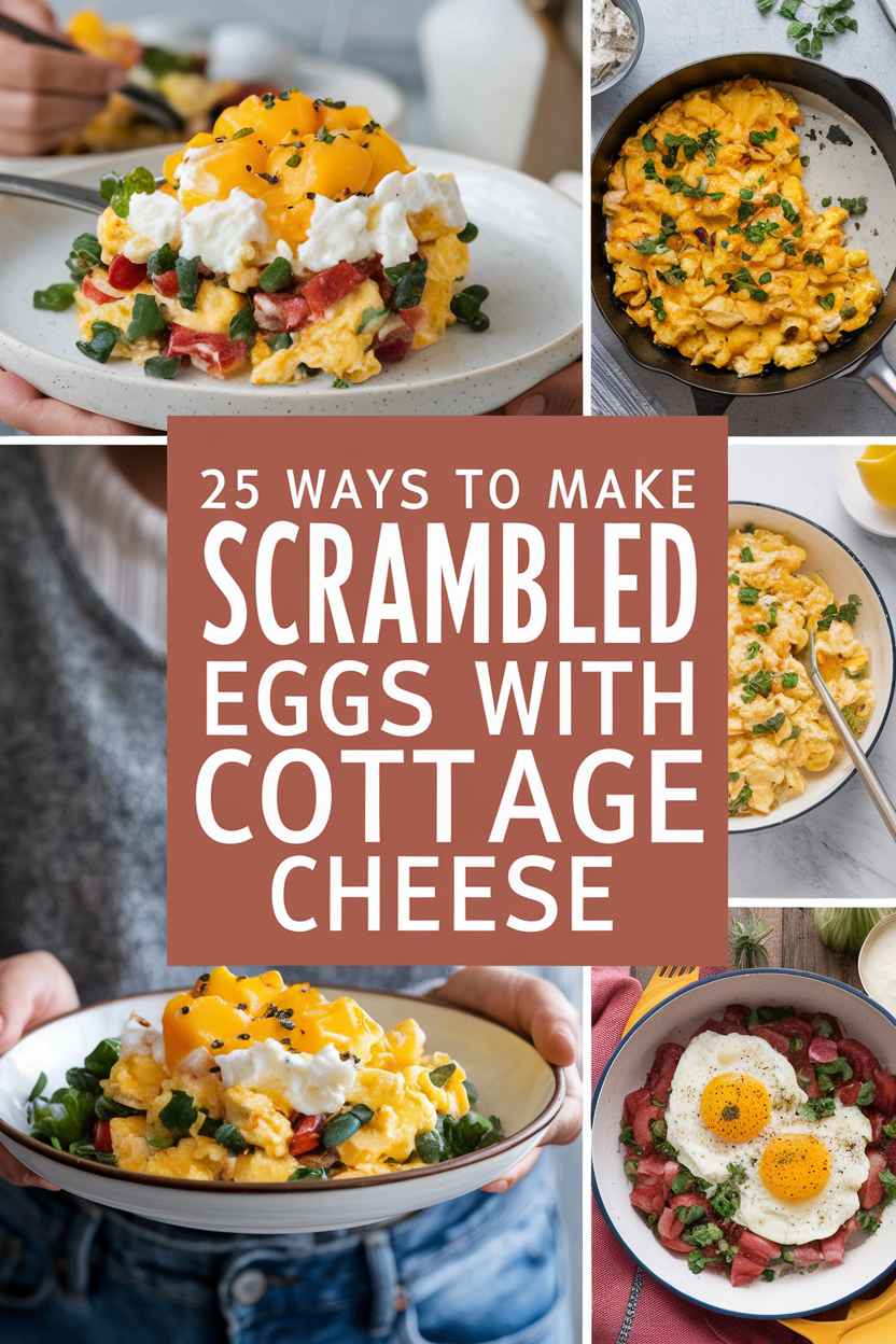 Scrambled Egg Recipes with Cottage Cheese