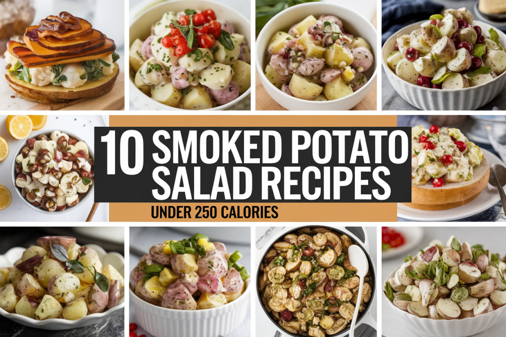 Smoked potato salad is a flavorful twist on the classic dish, bringing a smoky depth that’s both satisfying and refreshing. Here, you'll find 10 recipes that each keep the calorie count under 250, making them perfect for lighter meals or gatherings. Get ready to enjoy delicious ingredients that combine well with smoky potatoes to create a dish you'll love.