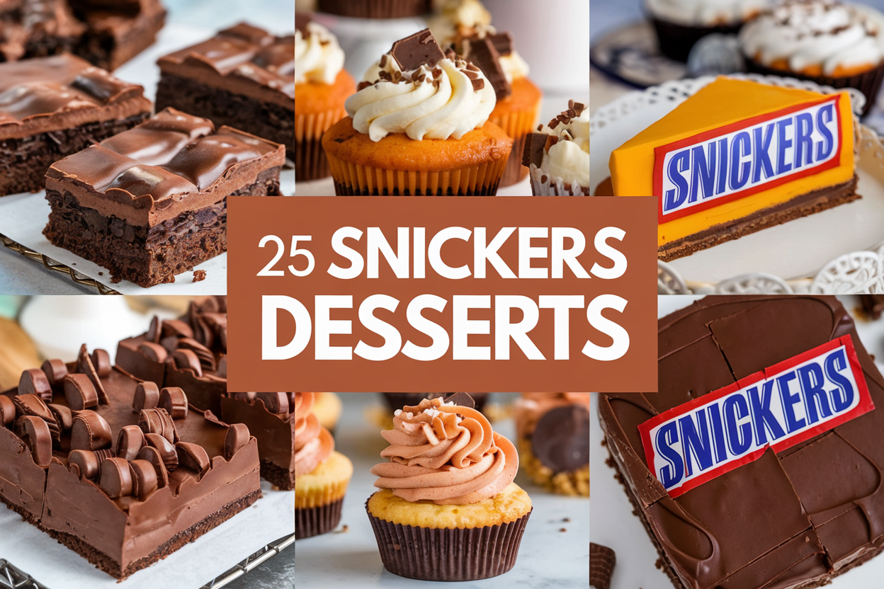 Snickers Desserts