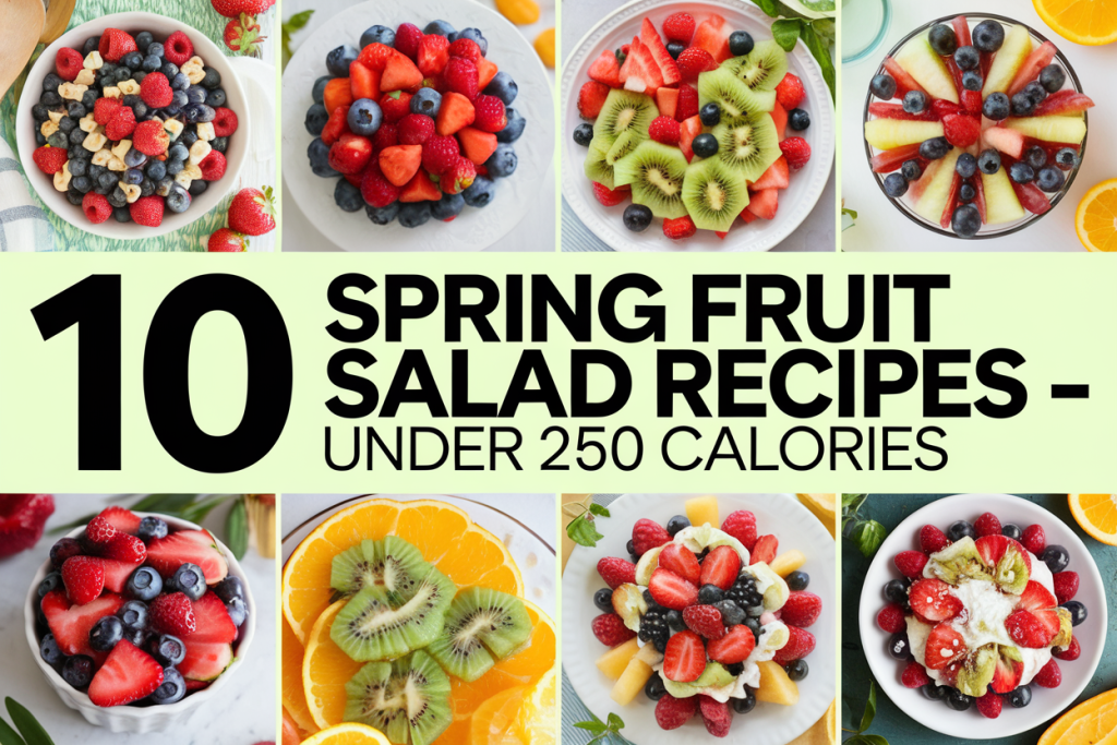 Spring Fruit Salad Recipes