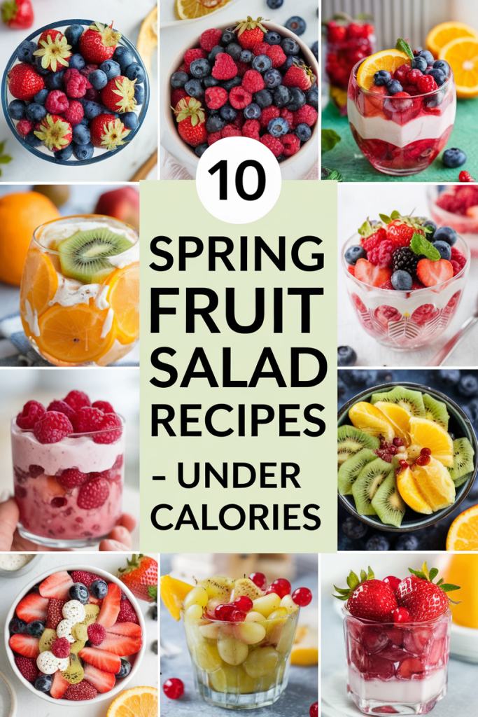 Spring Fruit Salad Recipes