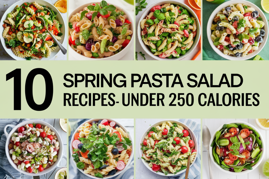 Spring Pasta Salad Recipes