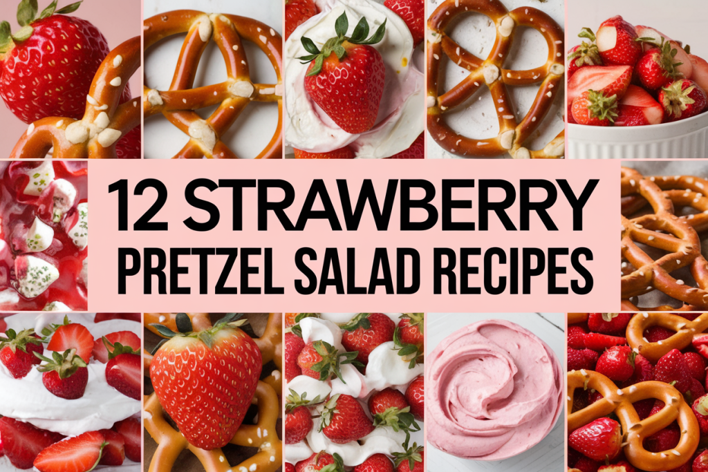 Strawberry Pretzel Salad Recipes