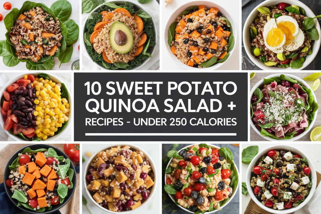 Sweet Potato Quinoa Salads