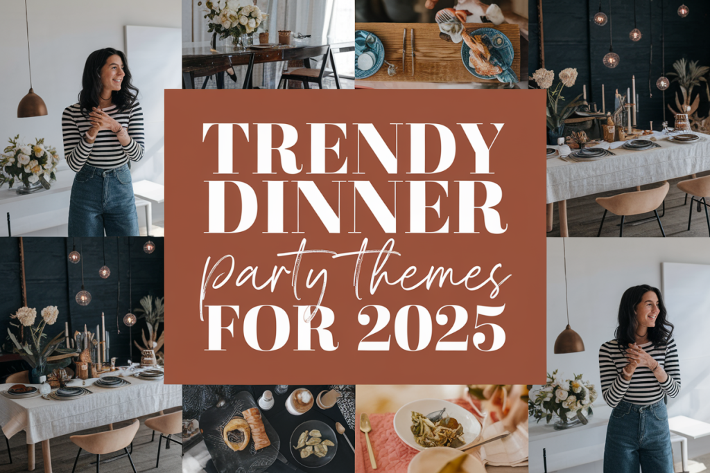 Trendy Dinner Party Themes for 2025