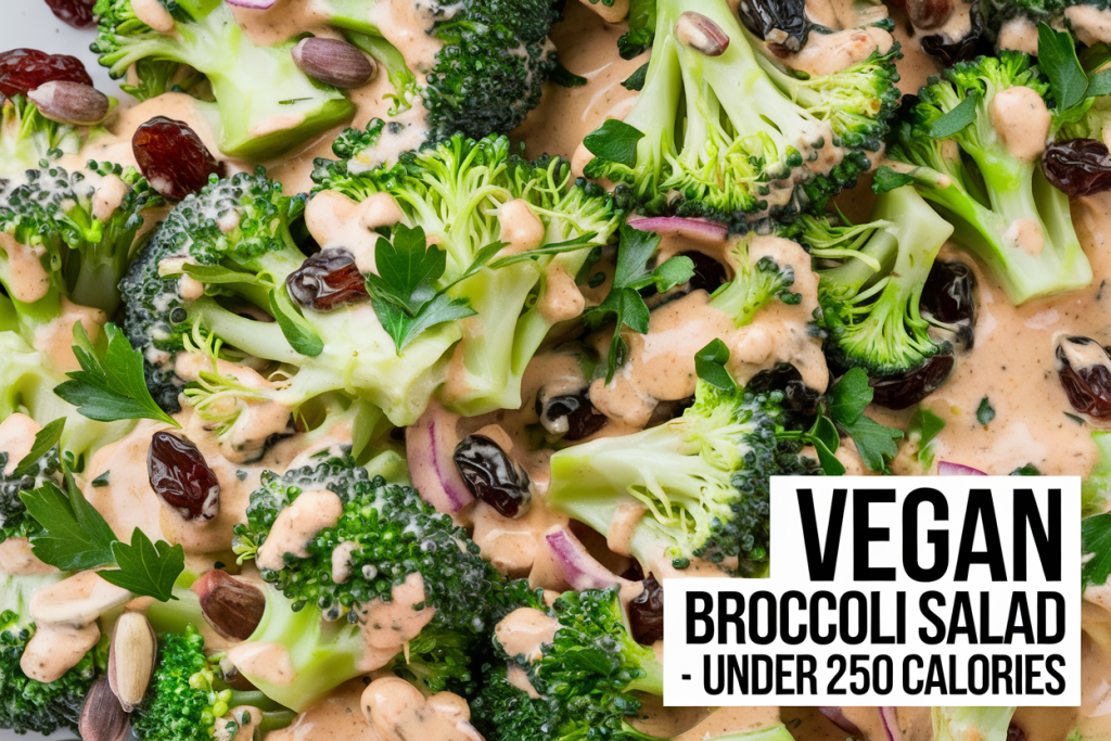 Vegan Broccoli Salad