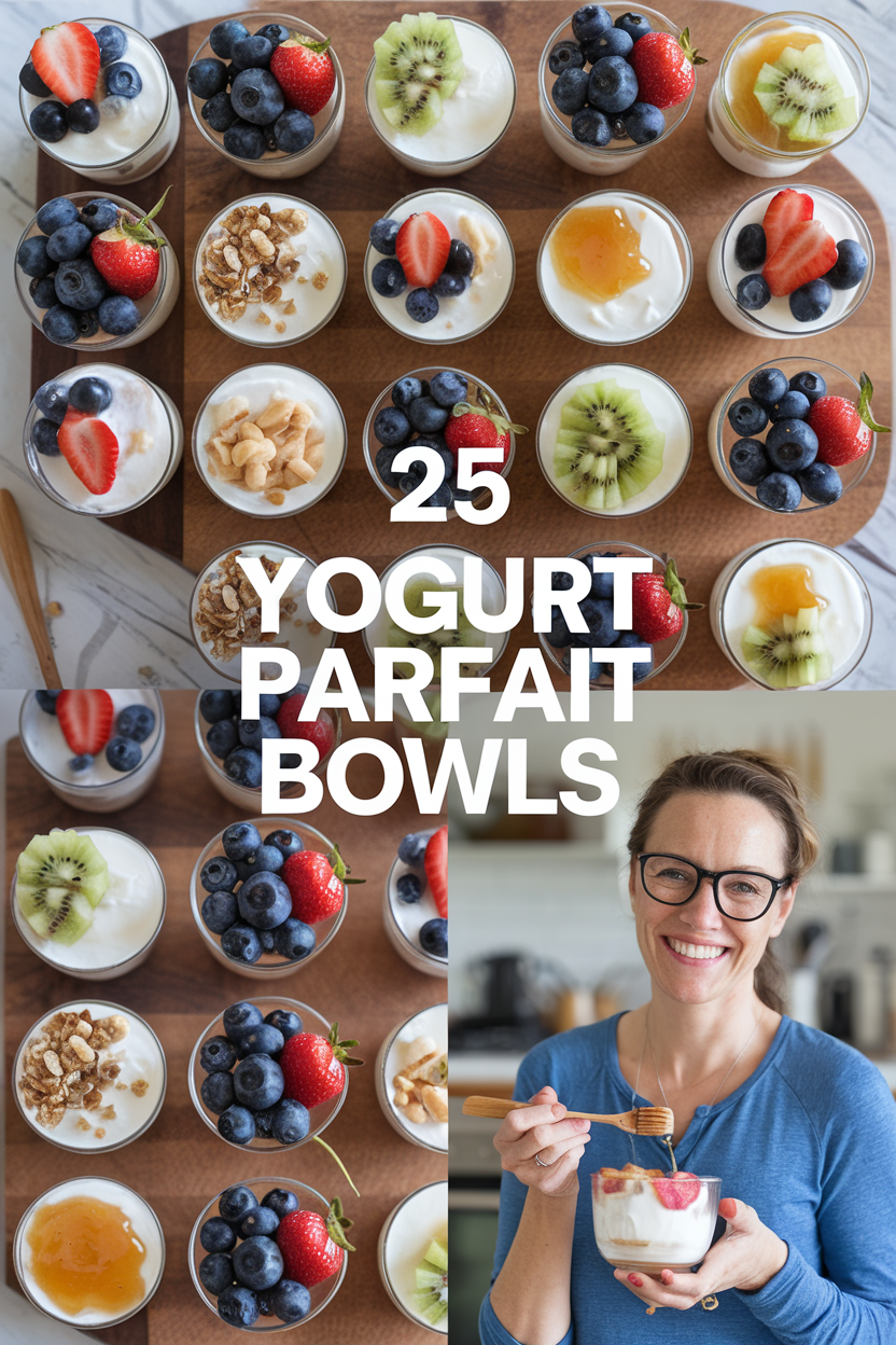 Yogurt Parfait Bowls