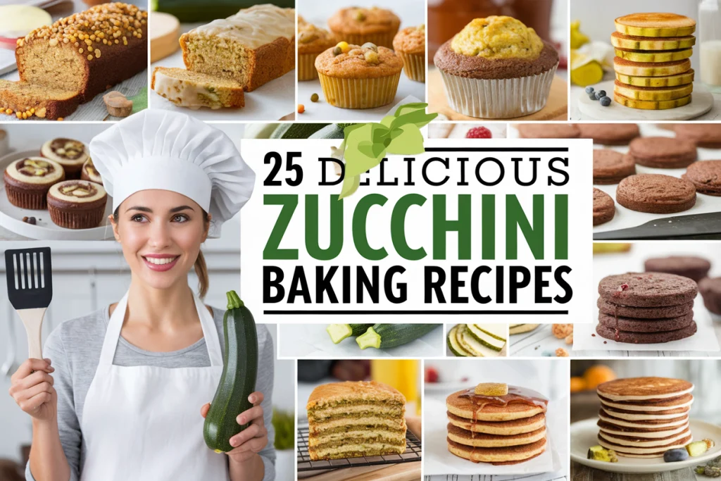 This collection of 25 zucchini baking recipes will show you how to craft delicious treats that are both satisfying and surprisingly healthy. Get ready to bake with this versatile veggie and impress your friends and family with your creativity in the kitchen!