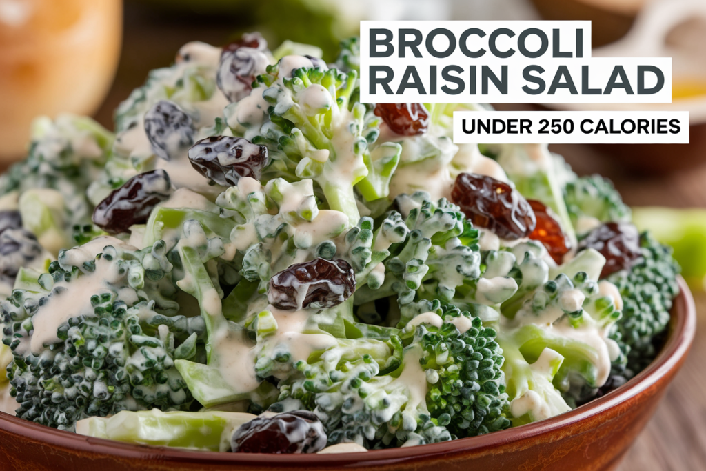Broccoli Raisin Salad Recipe