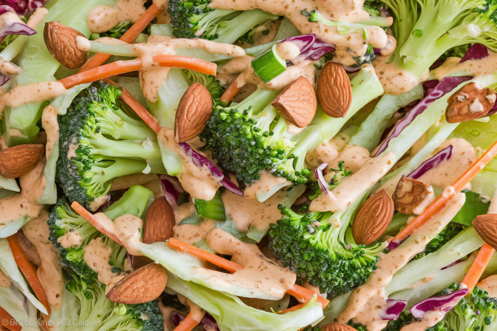 Broccoli Slaw Salad with Creamy Dressing
