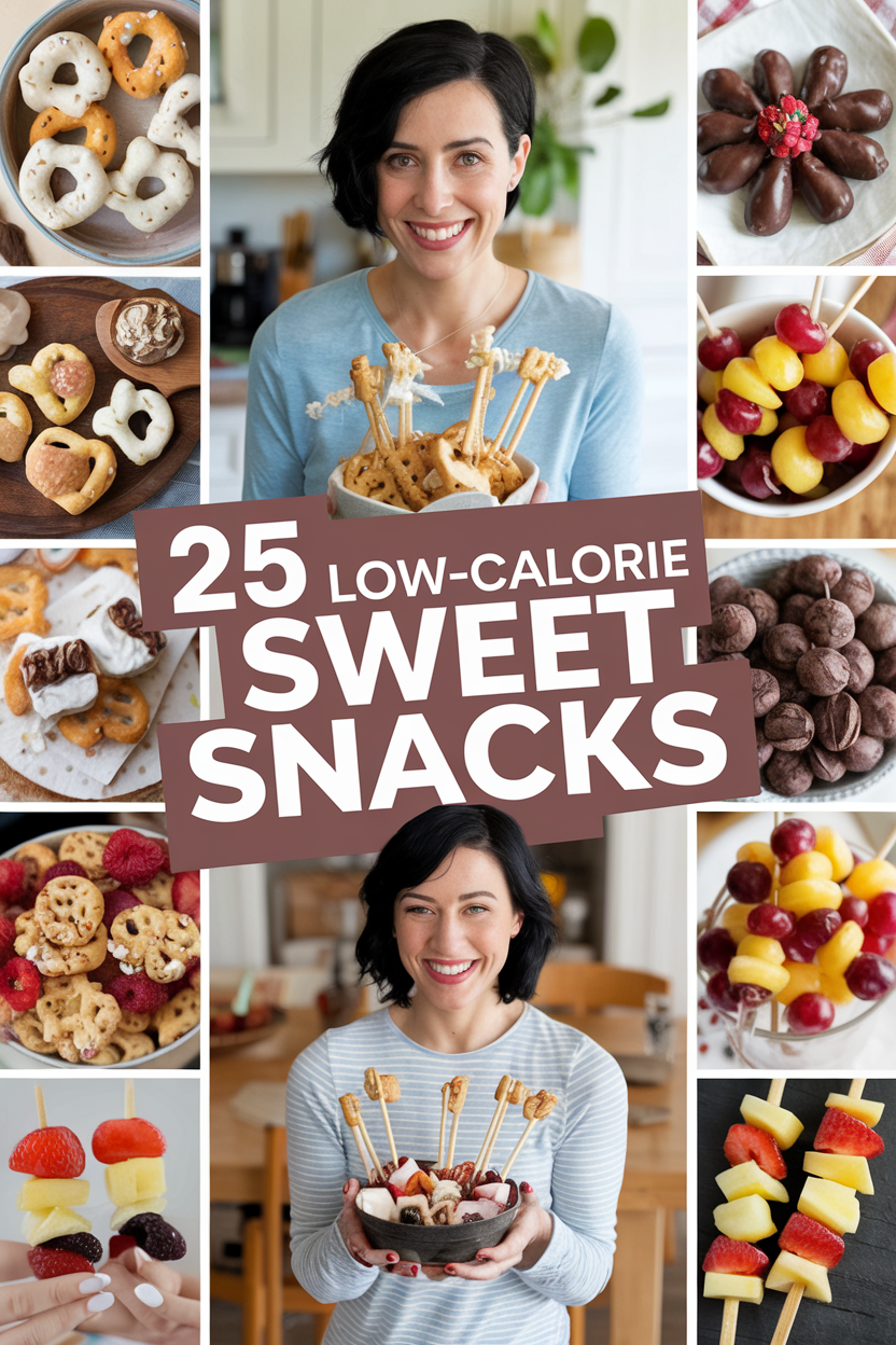 low calorie sweet snacks