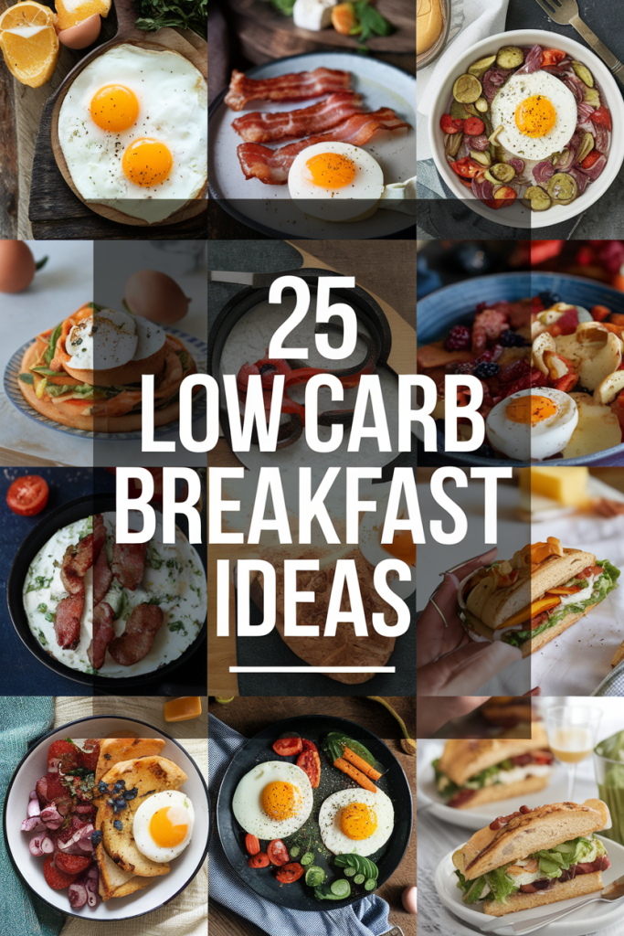 Low Carb Breakfast Ideas