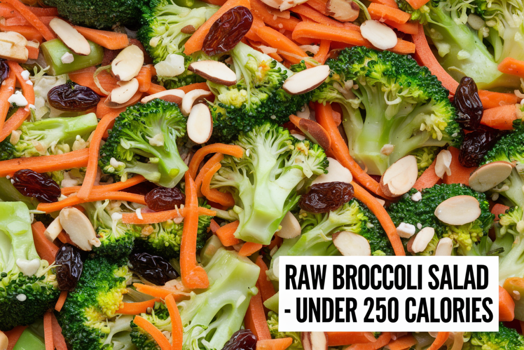 raw broccoli salad