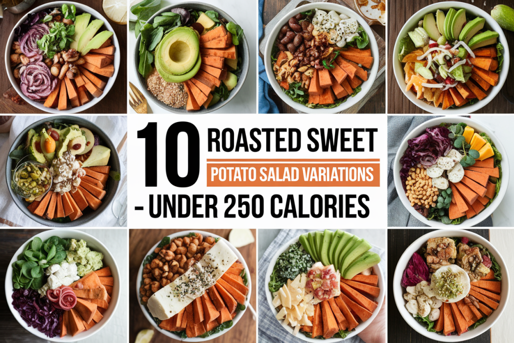 roasted sweet potato salad