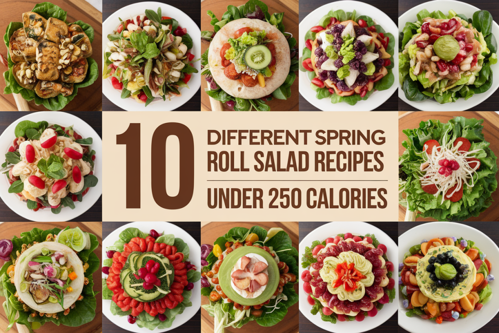 Spring Roll Salad