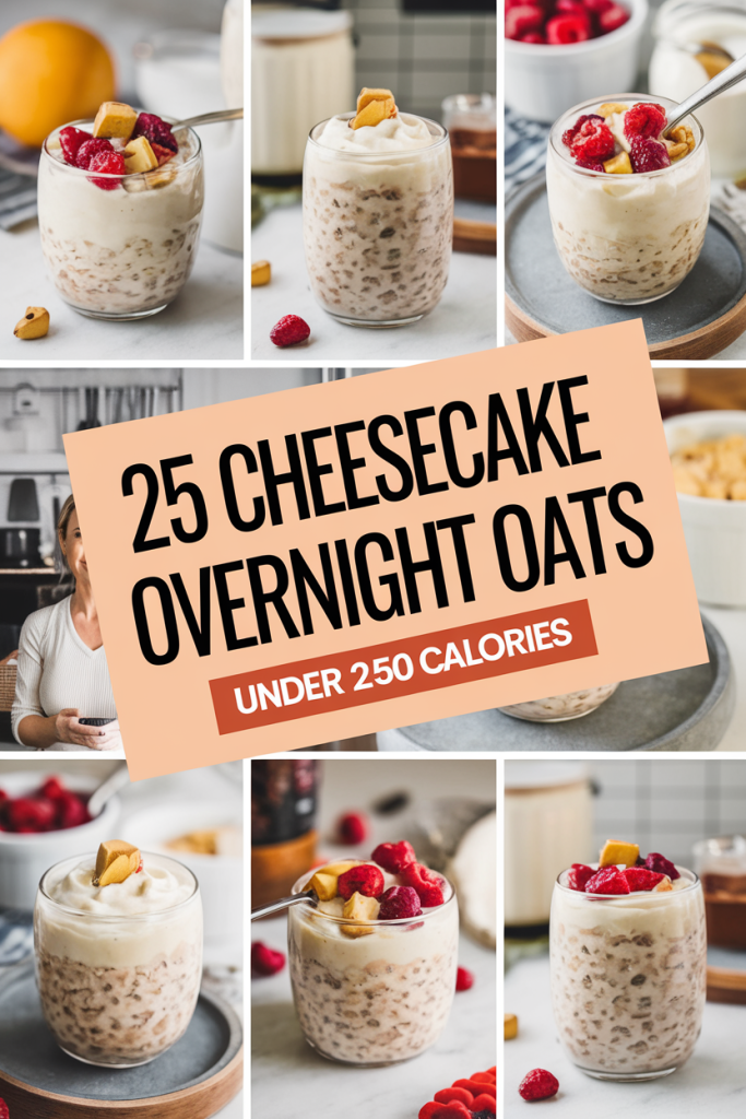 Cheesecake Overnight Oats