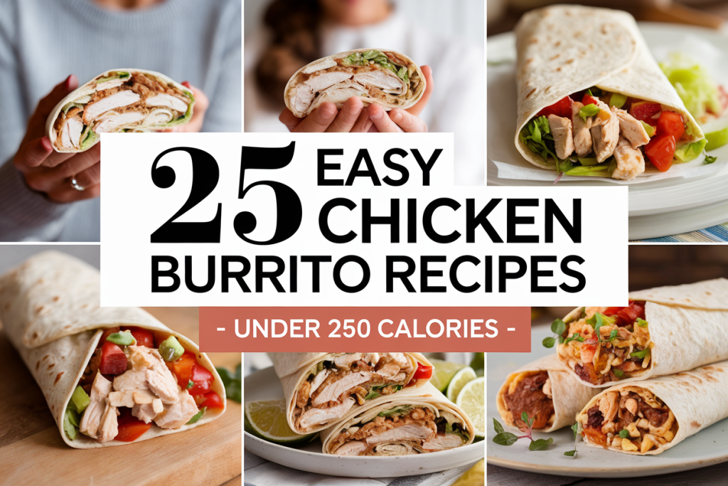 Easy Chicken Burrito Recipes