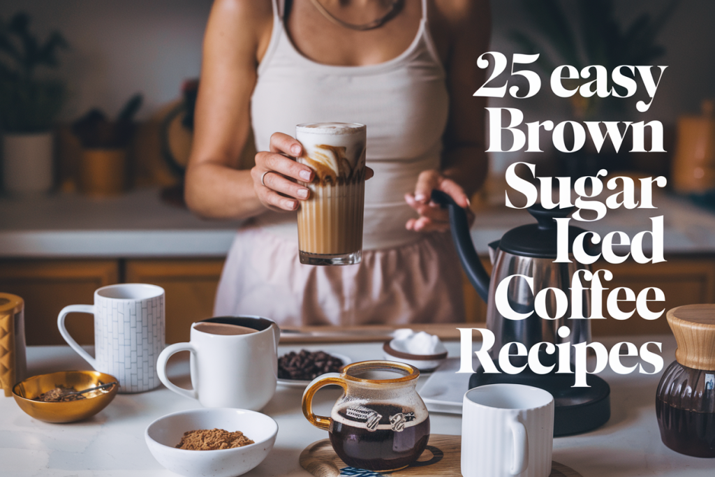 Easy Brown Sugar Iced Coffee Recipes