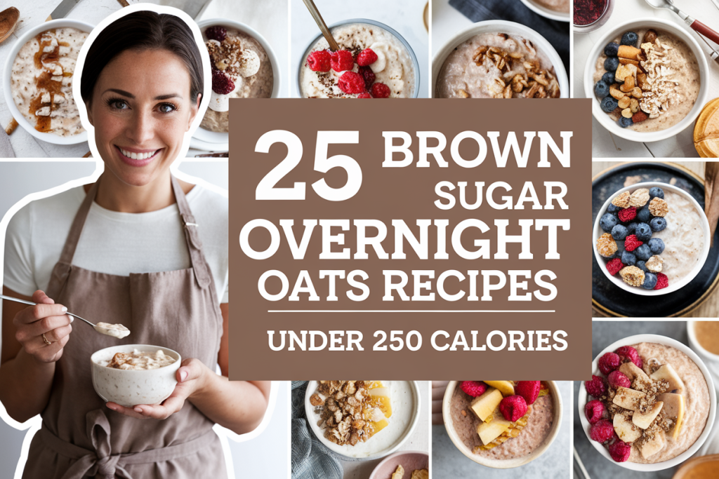 Easy Brown Sugar Overnight Oats Recipes