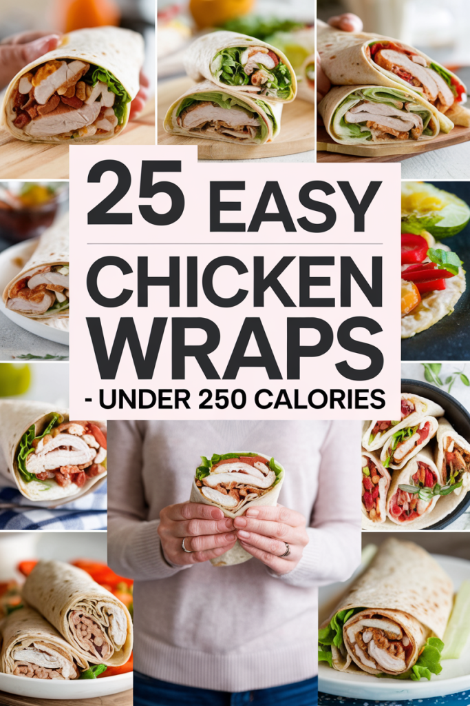 Easy Chicken Wraps