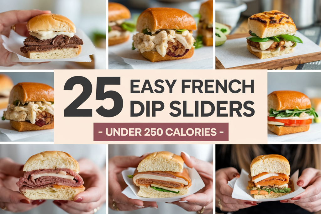 Easy French Dip Sliders