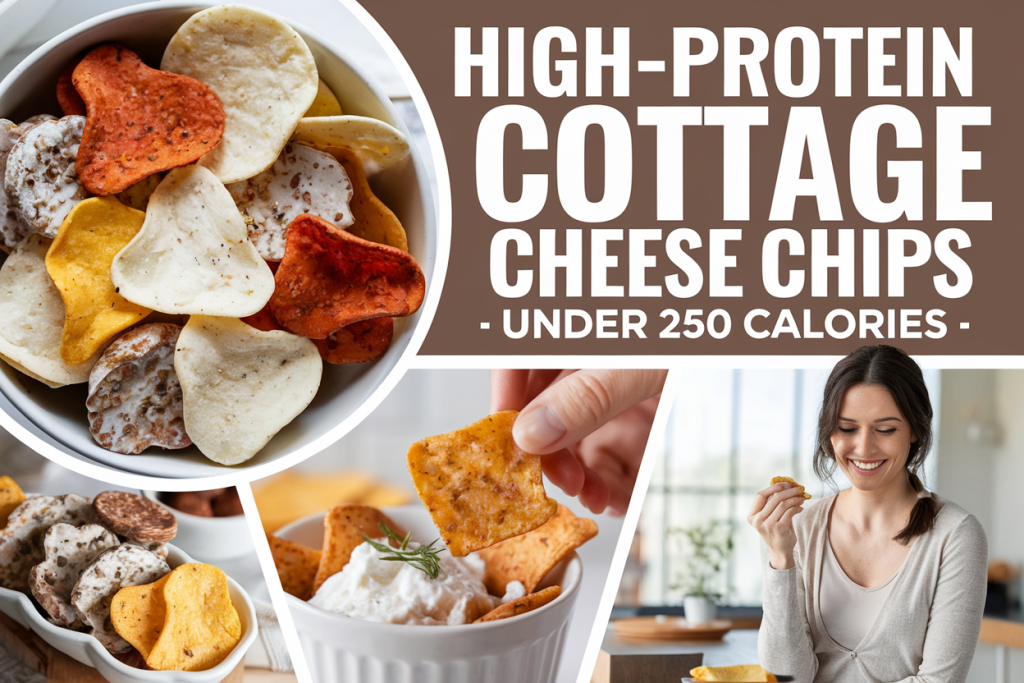 Easy High-Protein Cottage Cheese Chips