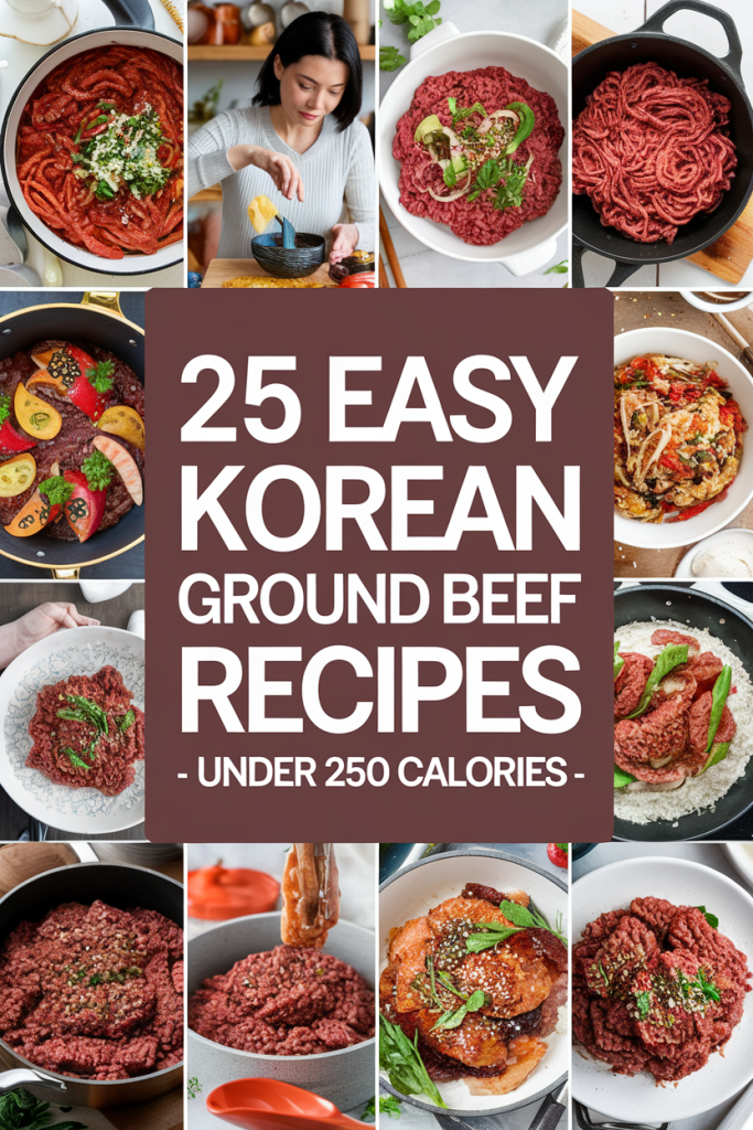 Easy Korean Ground Beef Recipes