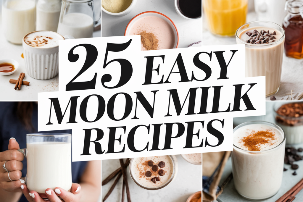 Easy Moon Milk Recipes