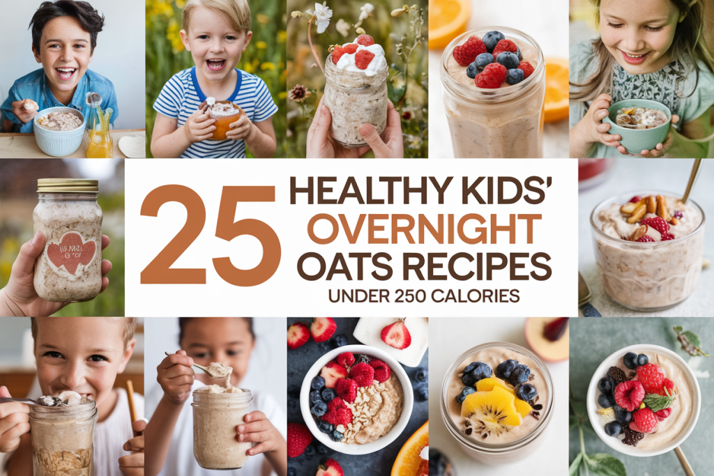 Healthy Kids' Overnight Oats Recipes