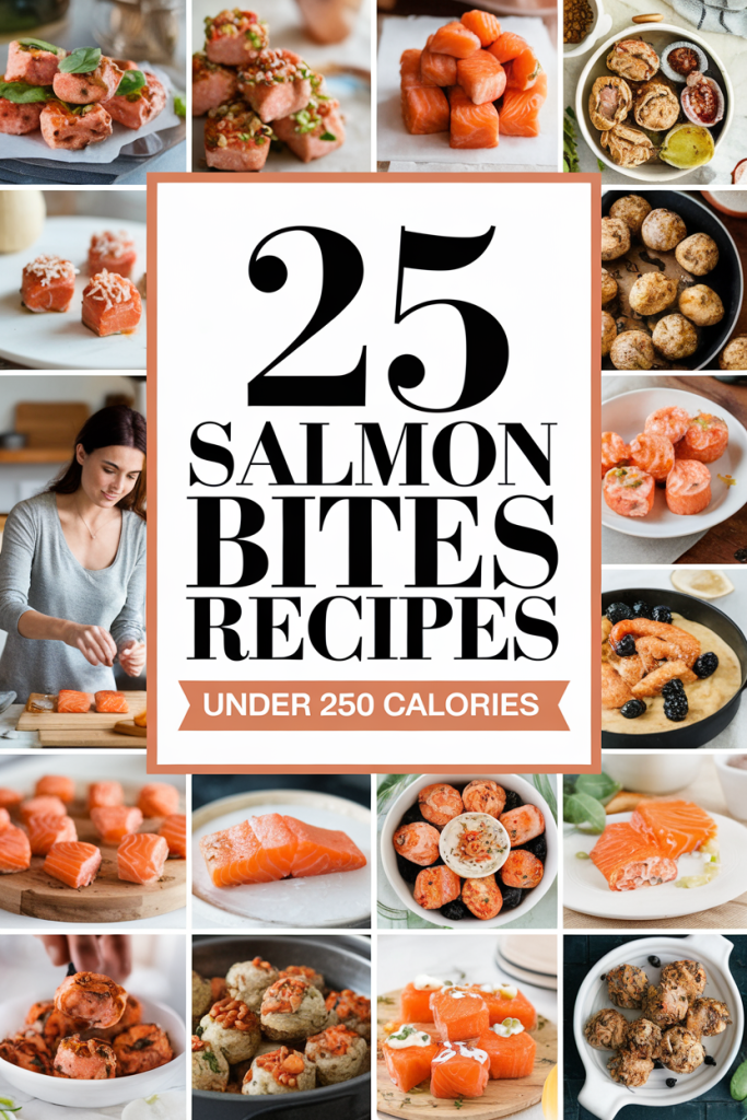 Salmon Bites Under 250 Calories