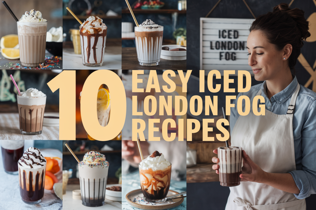 Easy Iced London Fog Variations